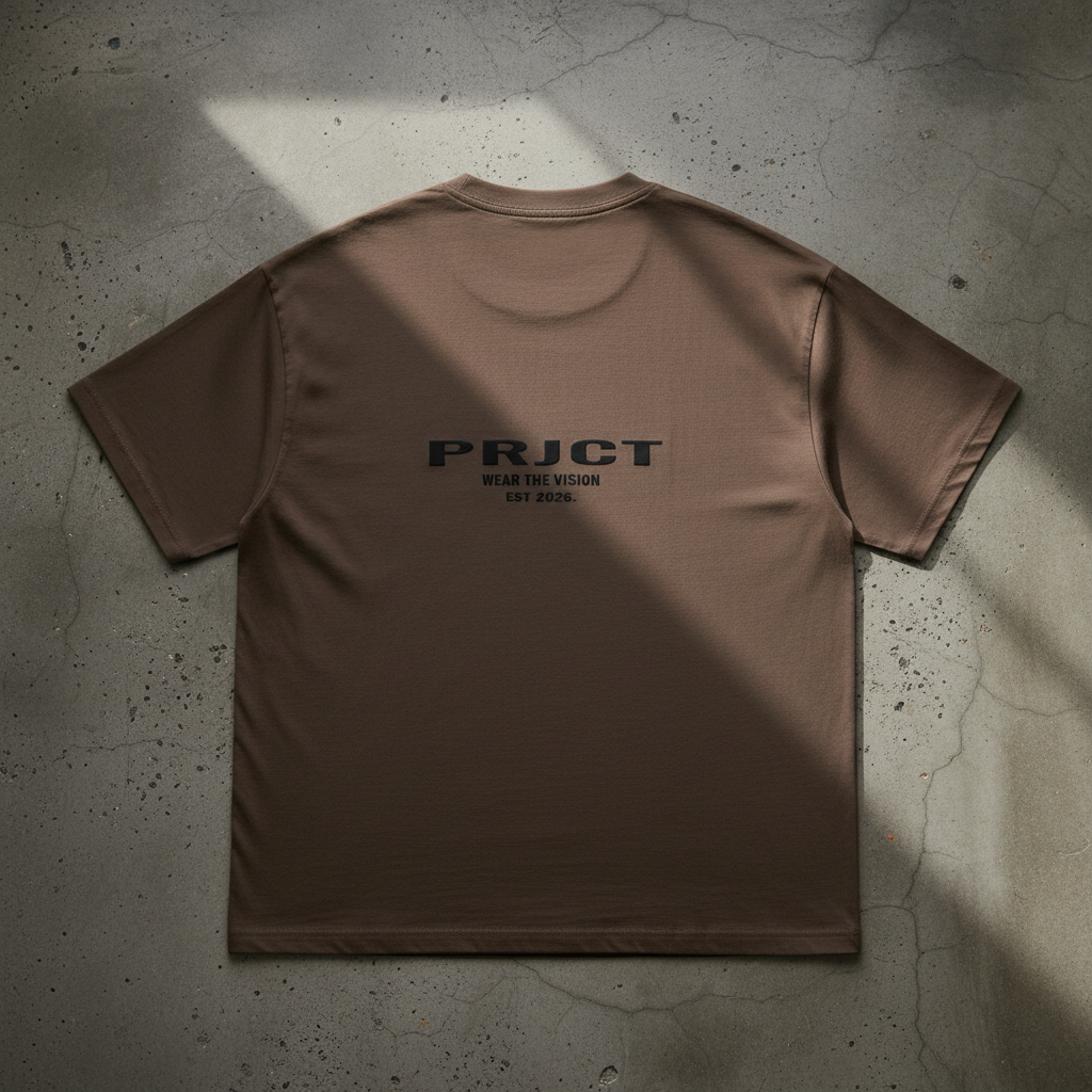 "PRJCT - WEAR THE VISION EST 2026 -SIGNATURE TEE"
