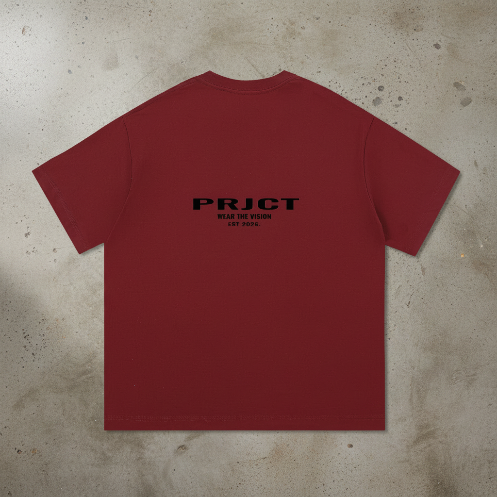 "PRJCT - WEAR THE VISION EST 2026 -SIGNATURE TEE"