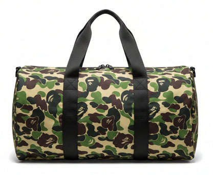 "BAPE Camo Duffle Bag" ...