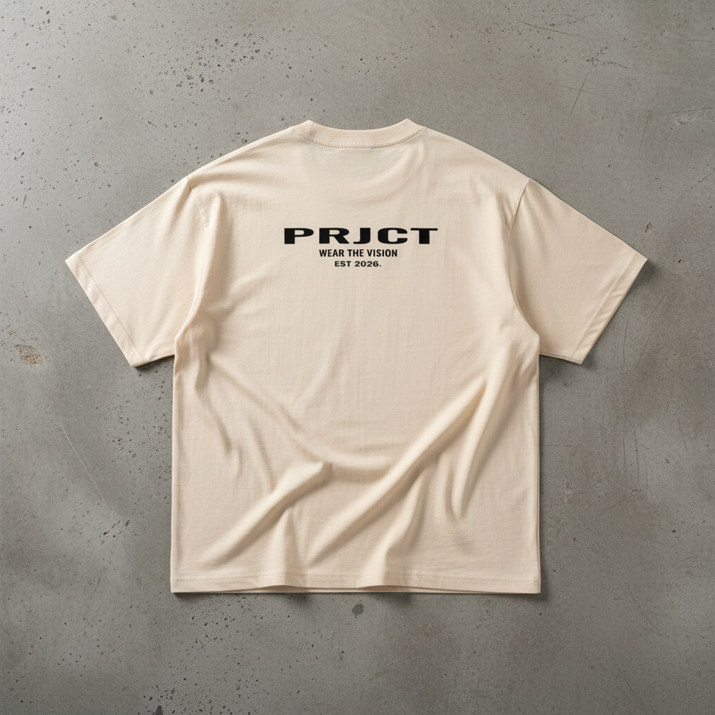 "PRJCT - WEAR THE VISION EST 2026 -SIGNATURE TEE"