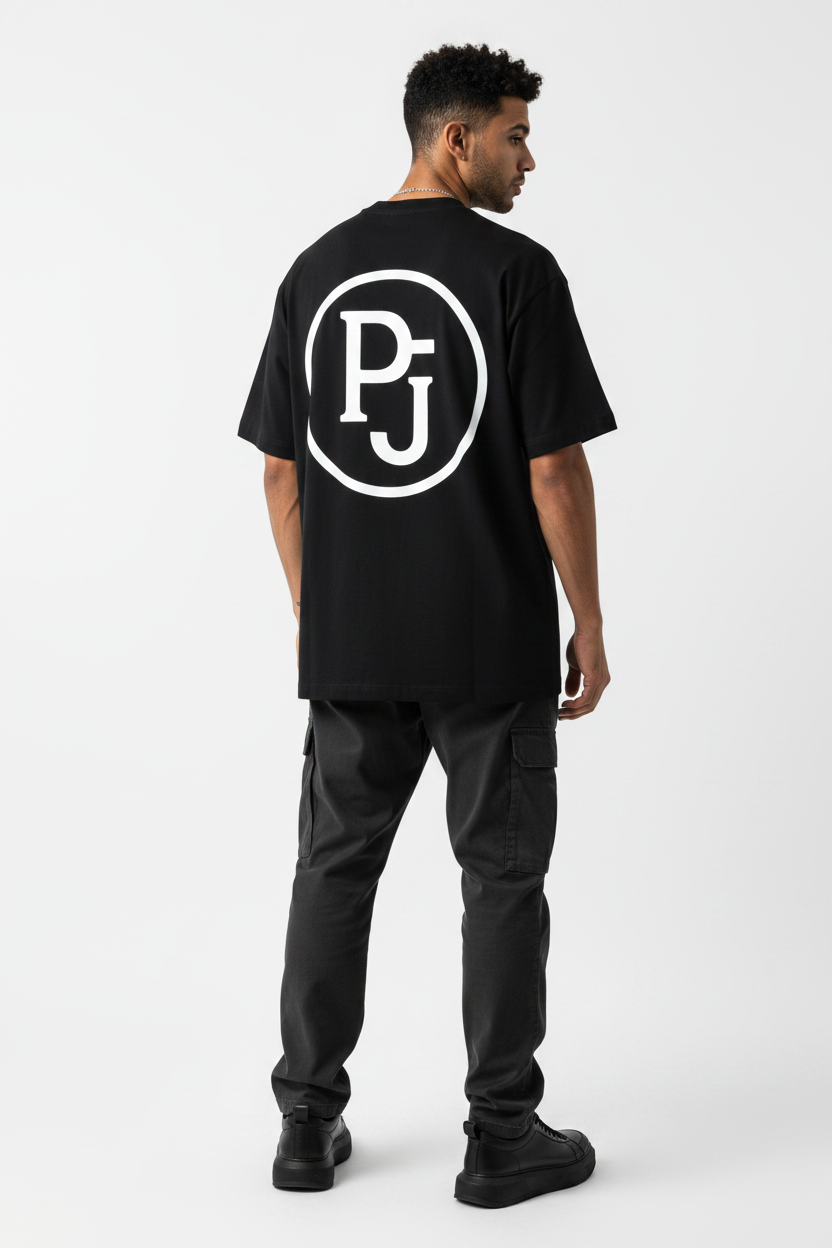 "PRJCT - TARGET" Oversized Tee ...